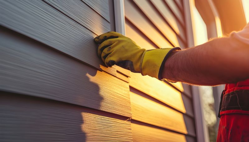Summer Siding Installation
